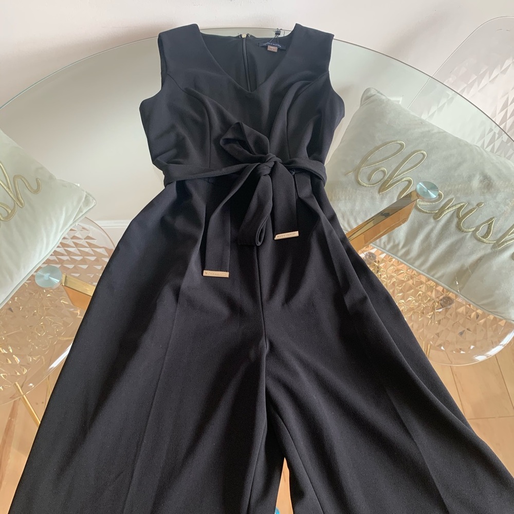 Black Tommy Hilfiger Jumpsuit Culottes Size 4